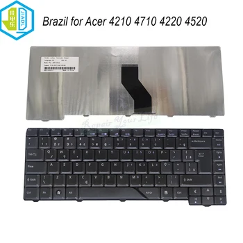 Laptop do Brasil do teclado para Acer Aspire 4210 4220 4230 4260 4310 4320 4430 4520 4710 4720 4920 4930 5220 AC4710AE140168