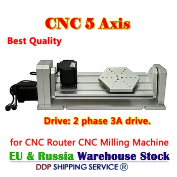 Melhor Qualidade do Router do CNC de Eixo Rotativo CNC de 5 Eixos, Tipo de Placa do Tipo de Disco para a Máquina de Gravura do CNC